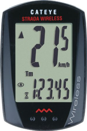 CatEye Strada Wireless Bicycle Computer (Black)